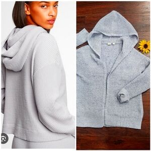 GAP  Light Gray Hooded Cardigan 🪻